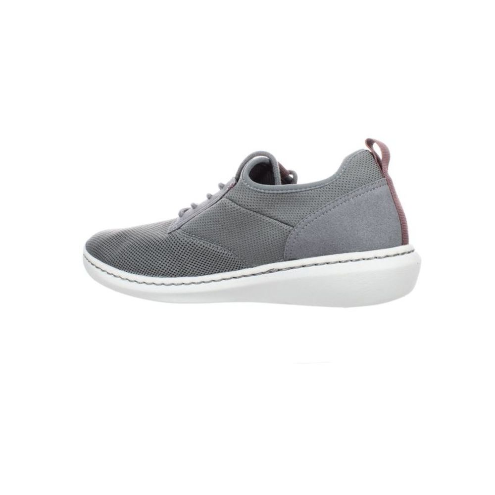 Clarks Mens Step Urban Gray Oxford Dress Shoe Size 9 Medium (D, M) - Picture 3 of 4